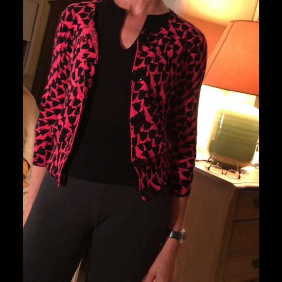 Plenty by Tracy Reese cropped cardigan sweater - Picture 3 of 8